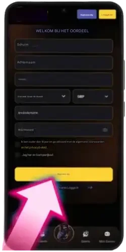 Maak uw account aan